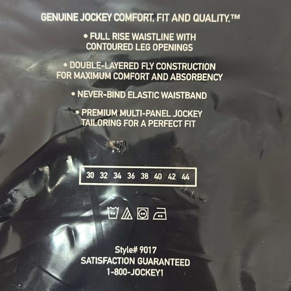 Jockey Classic Men's Briefs in White size 40 set of 6 Briefs underwear - Picture 5 of 5